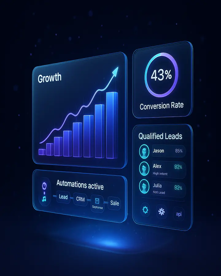 Dashboard de Crescimento Digital